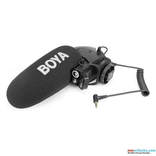 BOYA BY-BM3031 ON-CAMERA SHOTGUN MICROPHONE (6M)